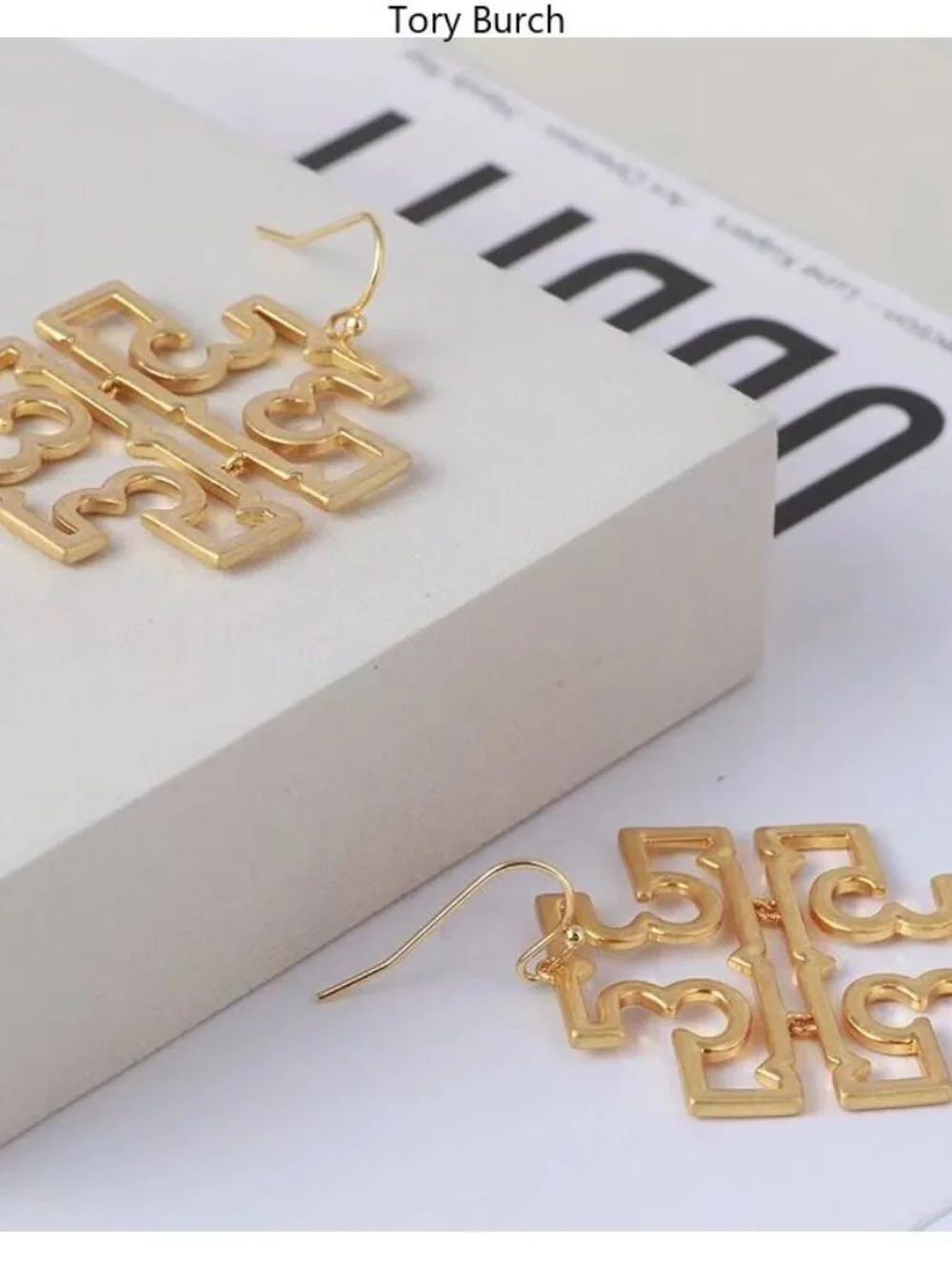 Tory Burch gold earrings